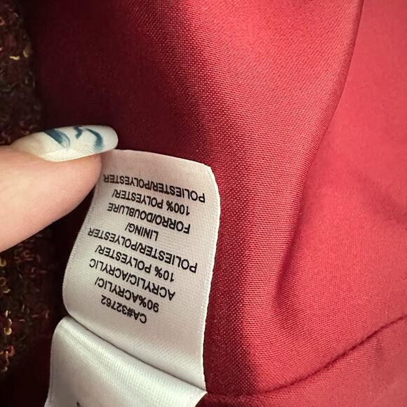 Laundry by Shelli Segal Plaid Tweed Dress 8 Retro Academia Twee Preppy Office - Picture 10 of 11